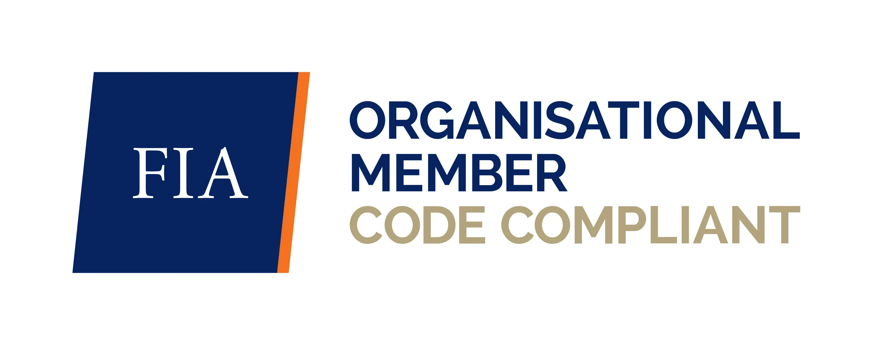 FIA organisational member code compliant